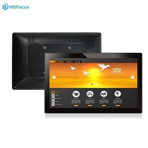 10.1 Inch Wilress Black Tablet Wall Mount Touch Monitor