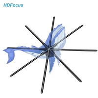 150cm High Resolution 3Dholographic Led Fan Display 3D Hologram Fan