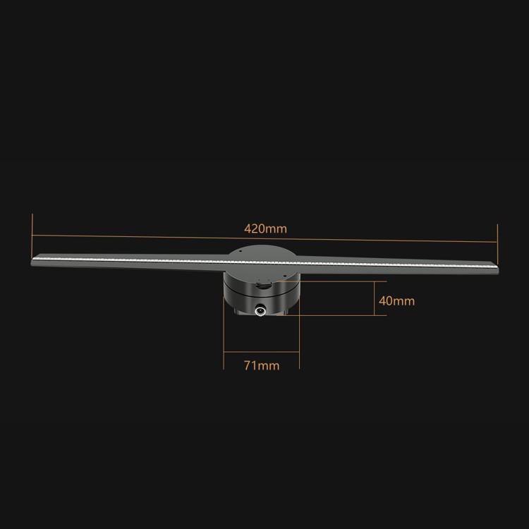 42cm hologram fan standalone version (8)