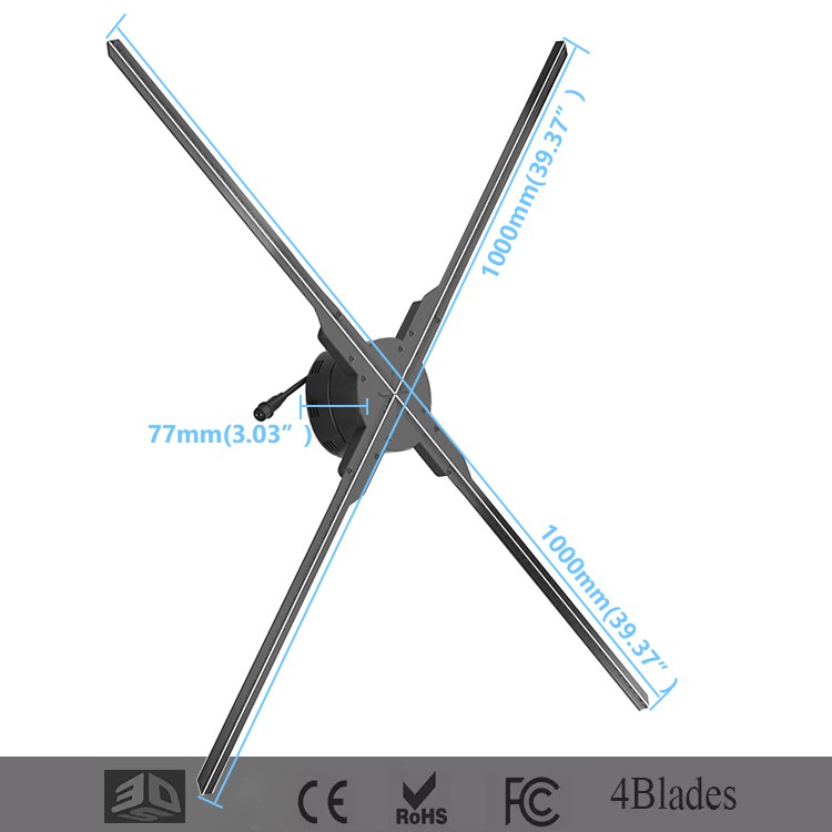 100cm fan size