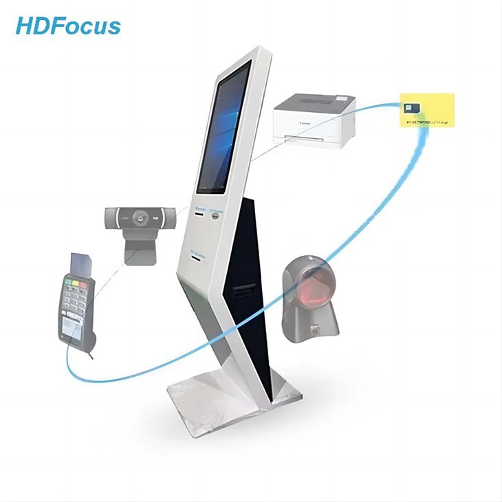 21.5" Floor Stand Self Service Kiosk