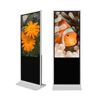 32'' White Interactive Display Advertising