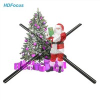 3D Hologram Advertising Display Led Fan