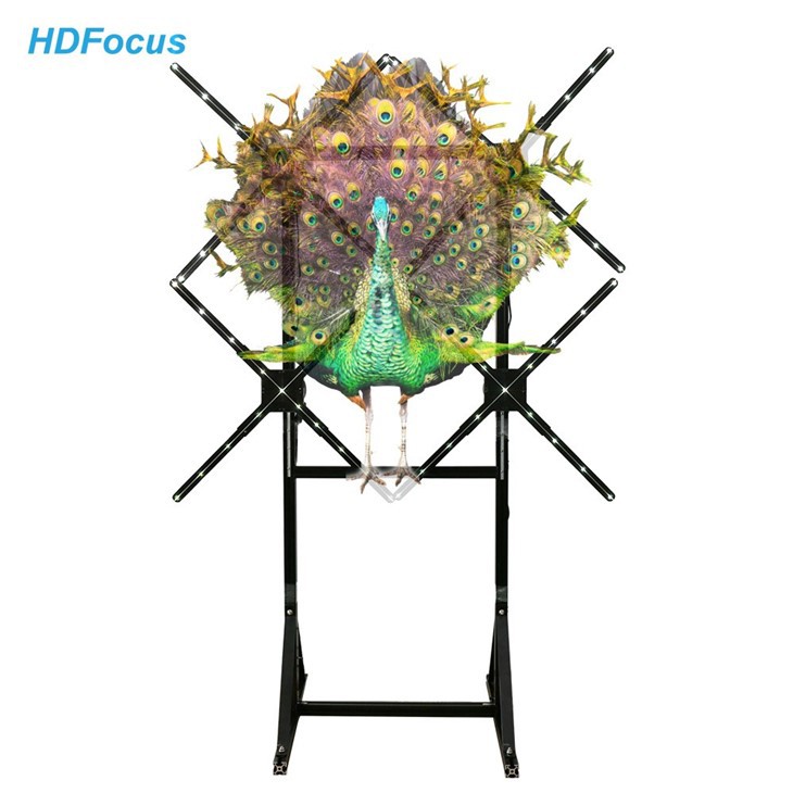 3D Hologram Fan 2*2 Splicing Led Video Wall