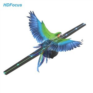 3D Hologram Fan 42Cm Holographic Projector Advertising