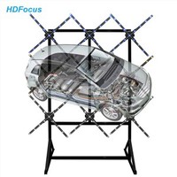 3D Hologram FAN 3*3 Video Wall Solution