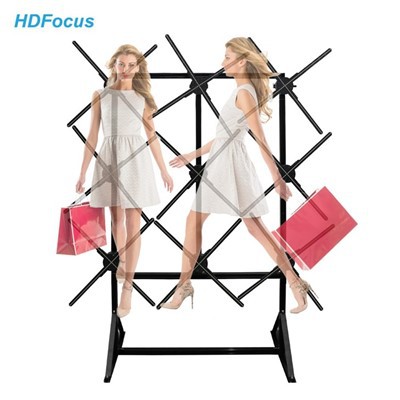 3d Holographic Fan 3x3 Splicing Video Wall