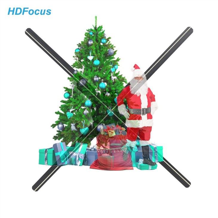3D Holographic Large Display 50CM Fan Hd