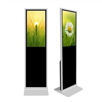 43 Inch Tft Indoor Lcd Floor Standing Touch Screen Kiosk