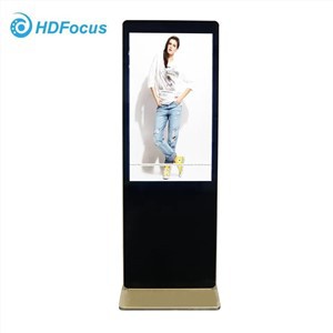 49 Inch Floor Standing LCD Display Advertising Totem Kiosk