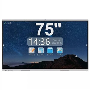4K Slim Smart 75 Inch LCD Interactive Whiteboard