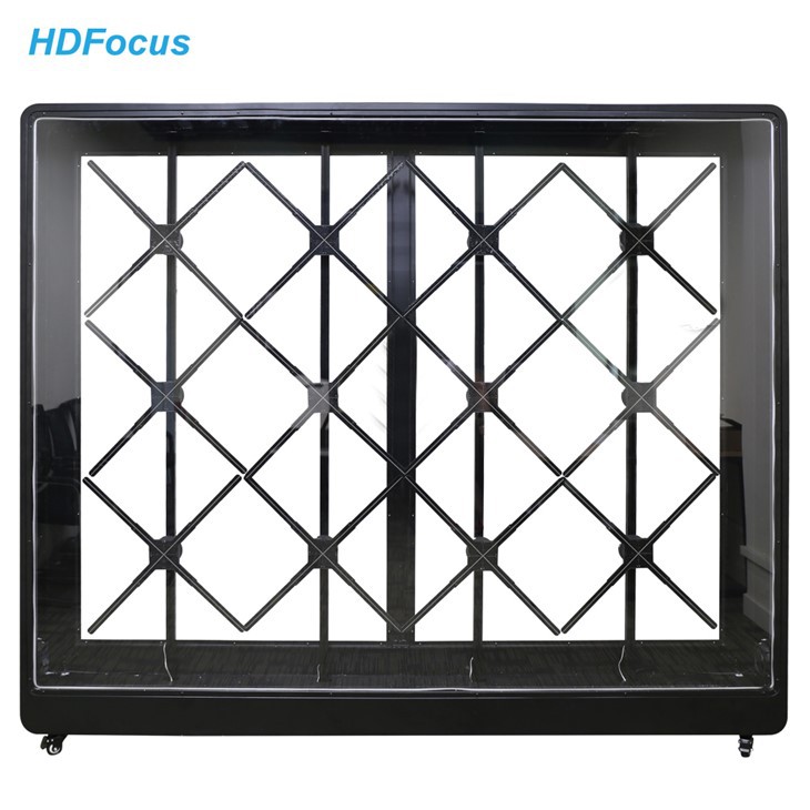 4x3 Outdoor 3d Holographic Splicing Display Cabinet