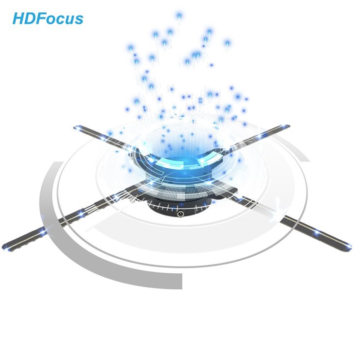 52cm 3d Led Fan Spinning Hologram