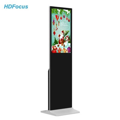 55 65 Inch 4k Floor Stand Touch Screen Lcd Kiosk Advertising