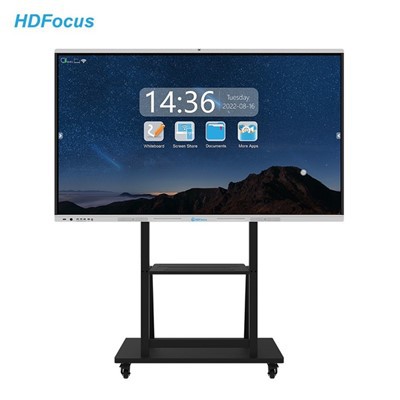 55 65 Inch Interactive Display 4k Smart Classroom Board