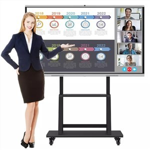 55 Inch 4K 32G OPS Computador Smart Interactive Whiteboard