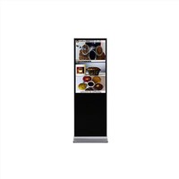 55 Inch Floor-standing Kiosk With Sensitive Touch Function