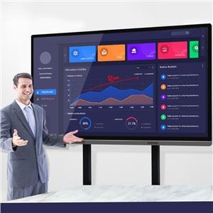 65 75 85 Inch Interactive Board With Camera