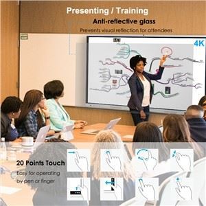 65" Electronic Interactive Smart Whiteboard Presentation