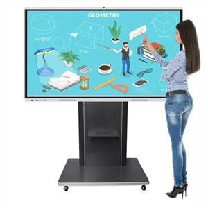 65 Inch 4K All In One PC Interact Flat Panel For Education