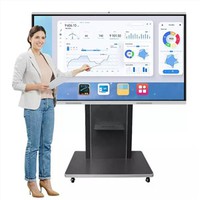 65 Inch 4K Interactive Flat Panel Display For School