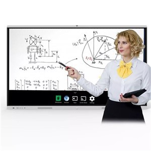 65 Inch Interactive Whiteboard Smart Board Windows OS 4k