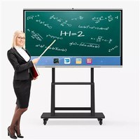 65 Inch Office Interactive Flat Panel Whiteboard Smart Board