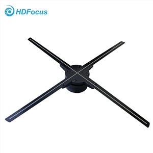 65cm Advertising 3D Holographic Fan Display