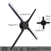 65cm Human Size 3D Hologram Fan Splice