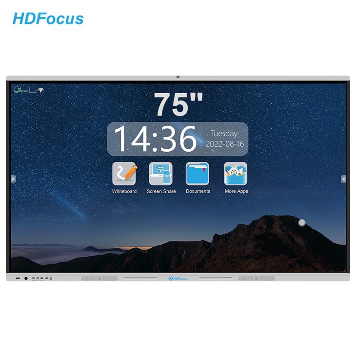 75 Inch Smart Whiteboard Touch Screen For School