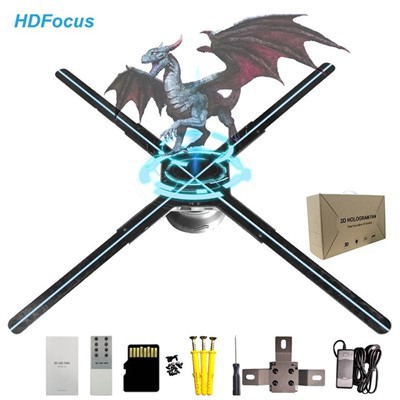 75cm 3d Holographic Display Fan