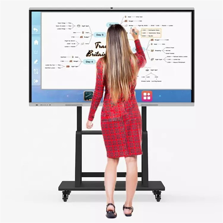 98 Inch LCD Panel Interactive Whiteboard Smart For Classroom