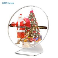 Advertising Players Holographic Sight Desk Top Hologram Fan
