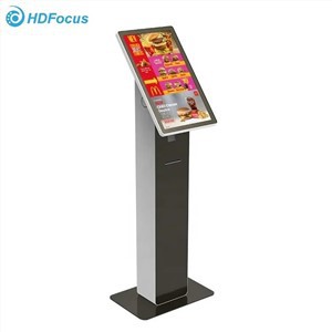 Advertising Posters Self Touch Screen Stand Info Kiosk