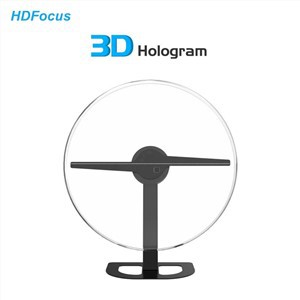 Desktop Mini Display 3D Hologram LED Fan 30cm