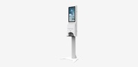 Digital Signage Hand Sanitizer Dispenser