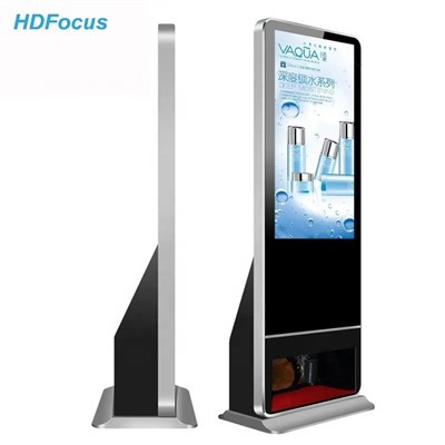 Floor Stand Shoes-Polishing Advertising Player