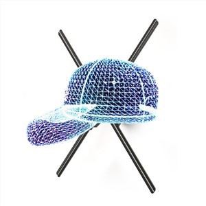 Four Blades Holographic 3d Fan For Advertising