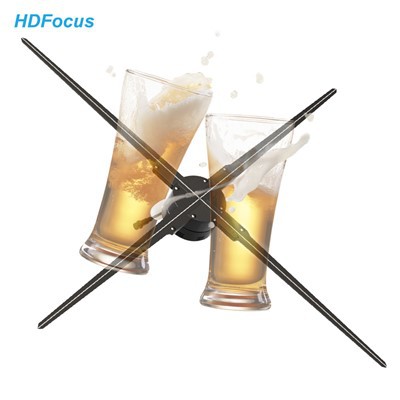 High Brightness 3d Hologram Fan 65cm