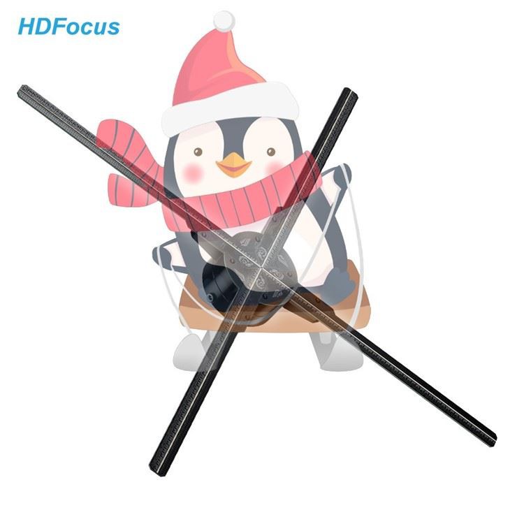 Hologram Fan Wifi Devices Control 3D Holographic Christmas