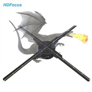 Hologram Screen 3D Fan 50Cm Hologram Advertising Machine