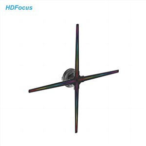 Holographic Advertising Fan