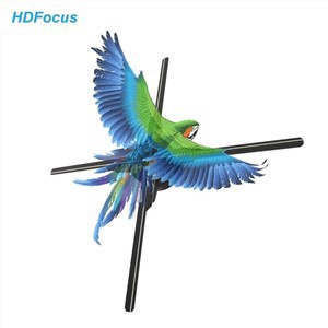 Holographic Display Fan Advertising Display 50Cm Hologram