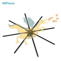 Holographic Projection Air Fan 180cm Projection Led Display
