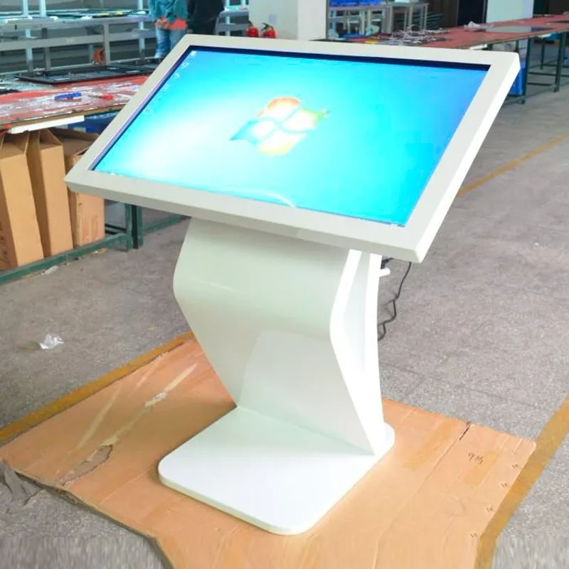 43 Inch K Shape LCD Multi Touch Screen Digital Advertising Machine