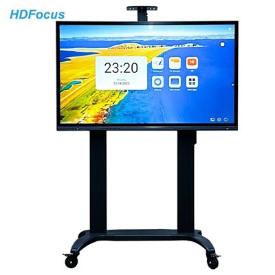 Interactive Board With Mobile Tv Cart Bracket