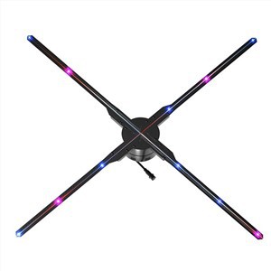 Large Screen Hologram Fan With Led 3d 100cm Holographic Fan