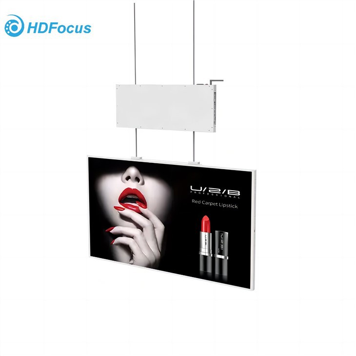 LCD 55" Transparent Advertising Display