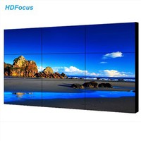 Narrow Bezel 49 Inch Lcd Video Wall Big Advertising Screen