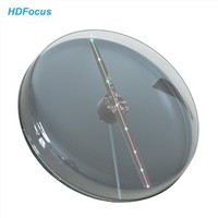 New 42cm 3D Hologram Fan Outdoor Waterproof Cover